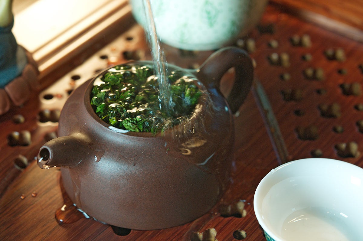 заваривание зеленого чая